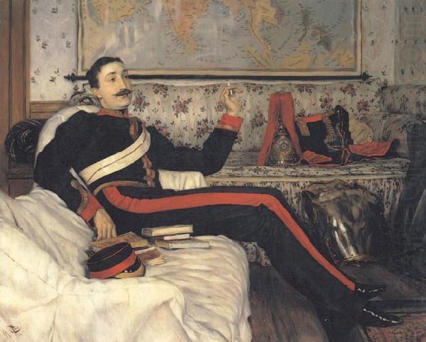 James Tissot Colonel Burnaby china oil painting image